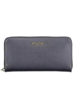 Blue Polyethylene Women Wallet Tommy Hilfiger