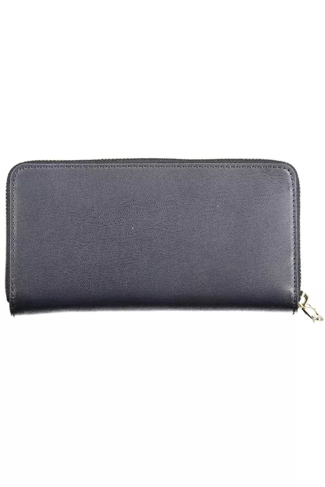 Blue Polyethylene Women Wallet Tommy Hilfiger