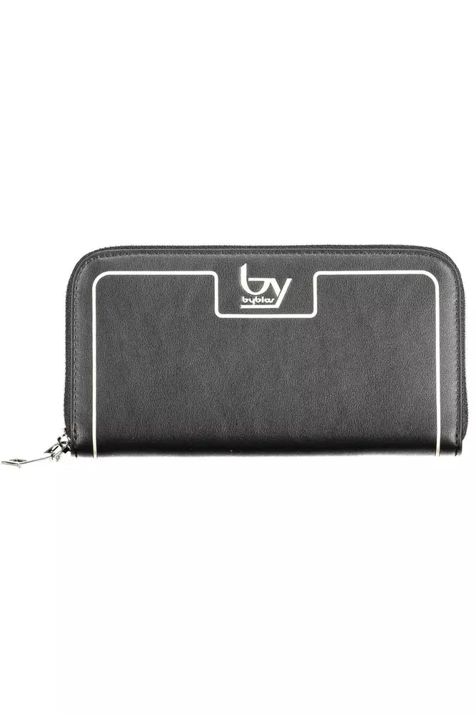 Black Polyethylene Women Wallet BYBLOS