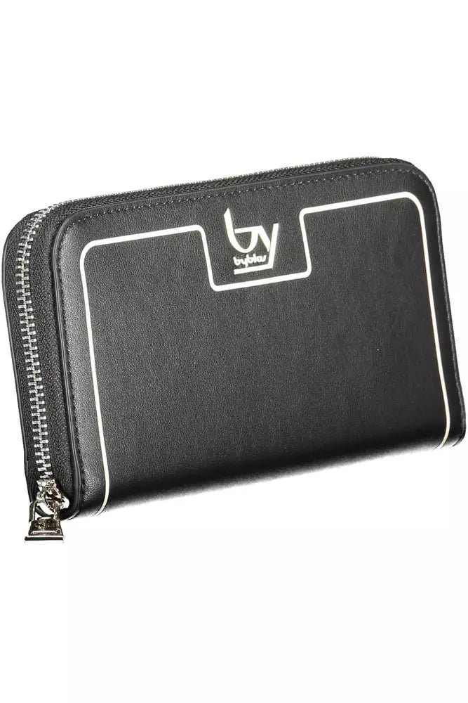 Black Polyethylene Women Wallet BYBLOS