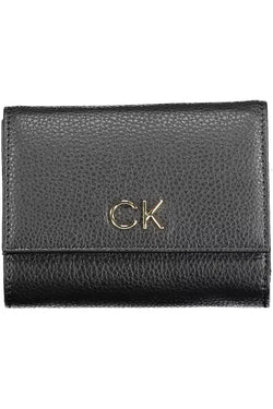 Black Polyethylene Women Wallet Calvin Klein