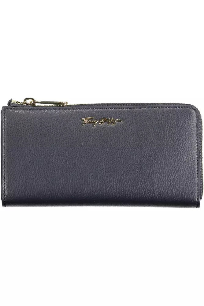 Blue Polyethylene Women Wallet Tommy Hilfiger