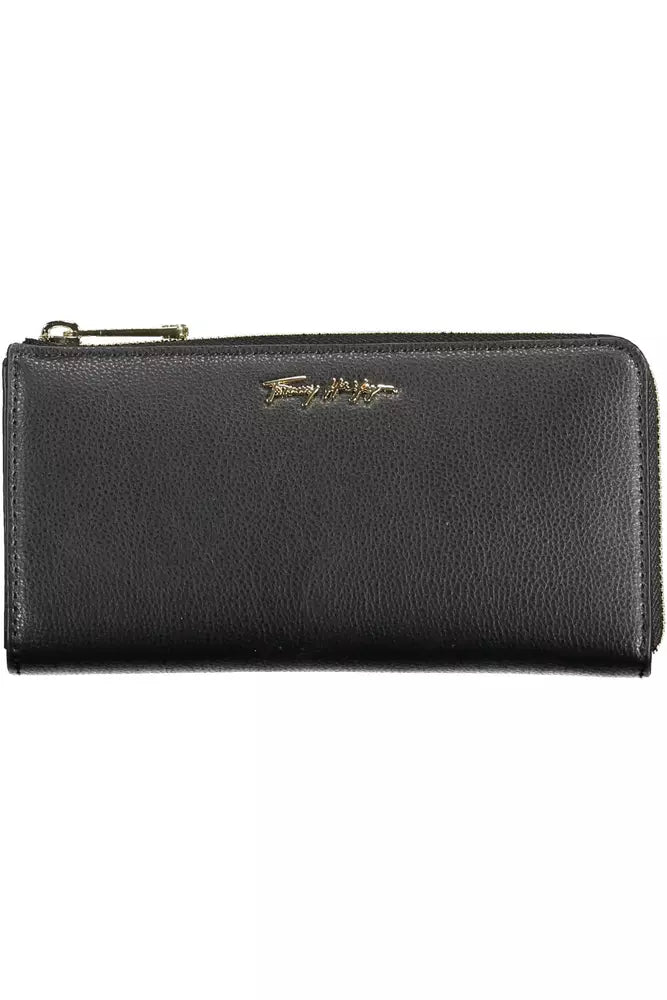 Black Polyethylene Women Wallet Tommy Hilfiger