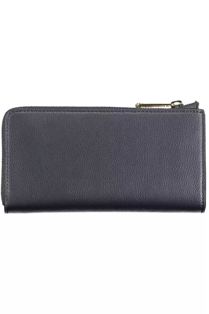 Blue Polyethylene Women Wallet Tommy Hilfiger