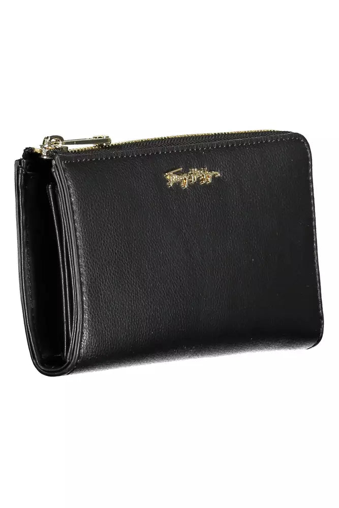 Black Polyethylene Women Wallet Tommy Hilfiger