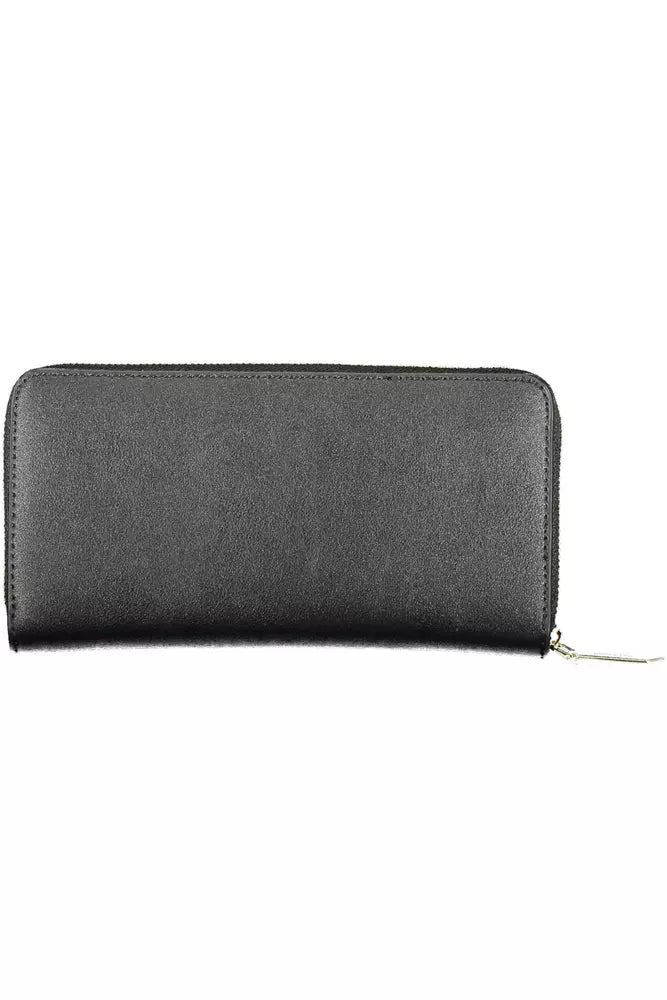 Black Polyethylene Women Wallet Calvin Klein