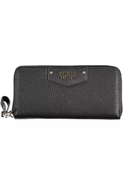 Black Polyethylene Women Wallet Guess Jeans