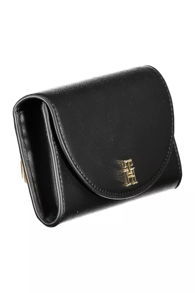 Black Polyethylene Women Wallet Tommy Hilfiger