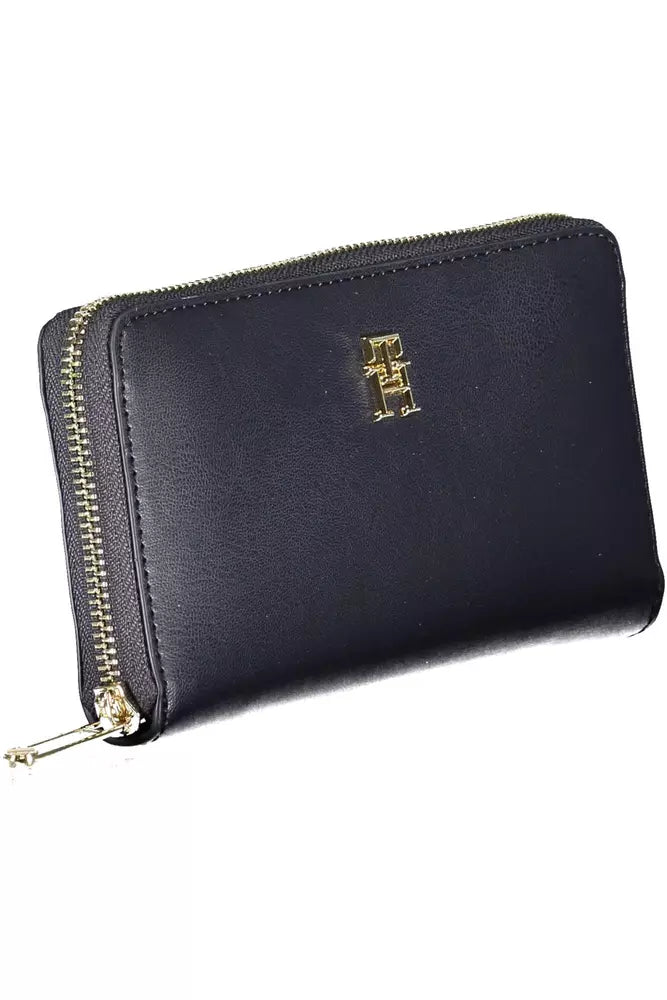 Blue Polyethylene Women Wallet Tommy Hilfiger