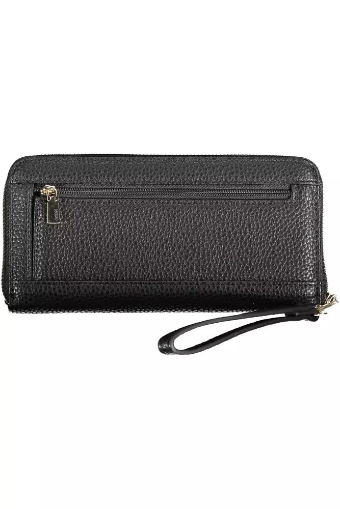 Black Polyethylene Women Wallet Guess Jeans