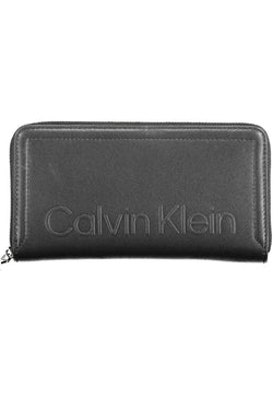 Black Polyethylene Women Wallet Calvin Klein