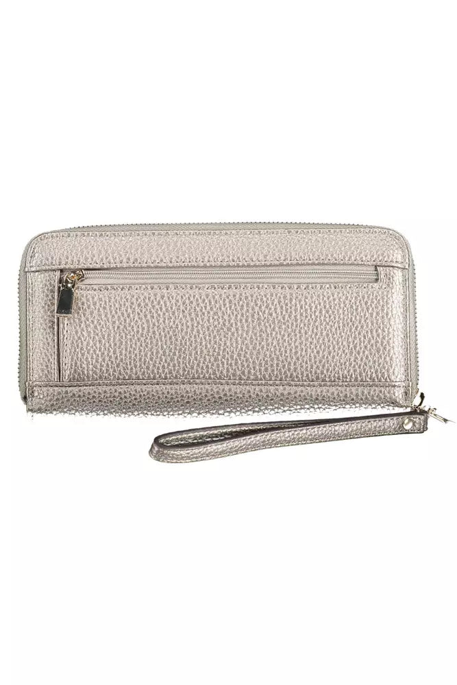 Silver Polyethylene Women Wallet Guess Jeans