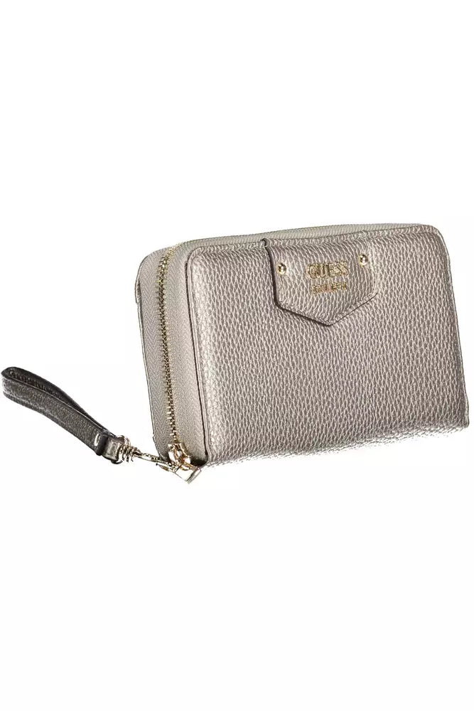 Silver Polyethylene Women Wallet Guess Jeans