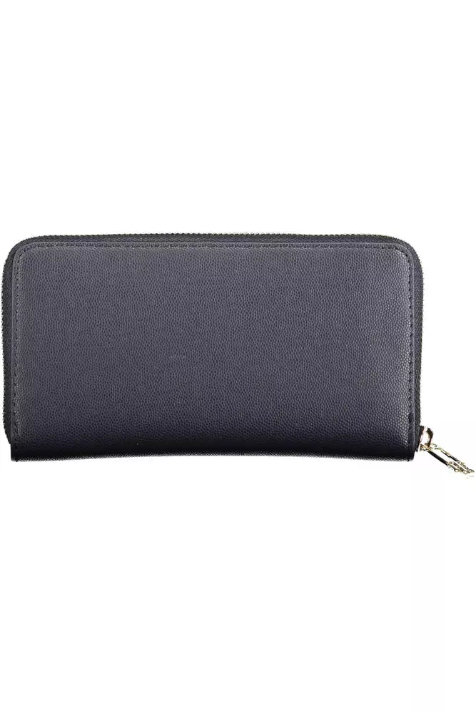 Blue Polyethylene Women Wallet Tommy Hilfiger