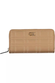 Beige Polyester Women Wallet Calvin Klein