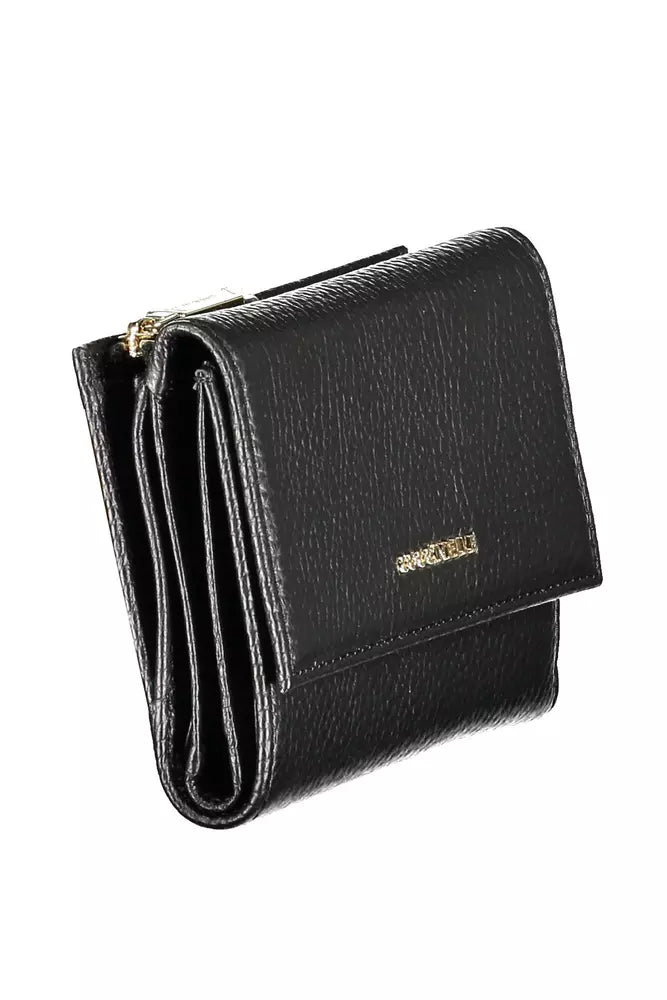 Black Leather Women Wallet Coccinelle