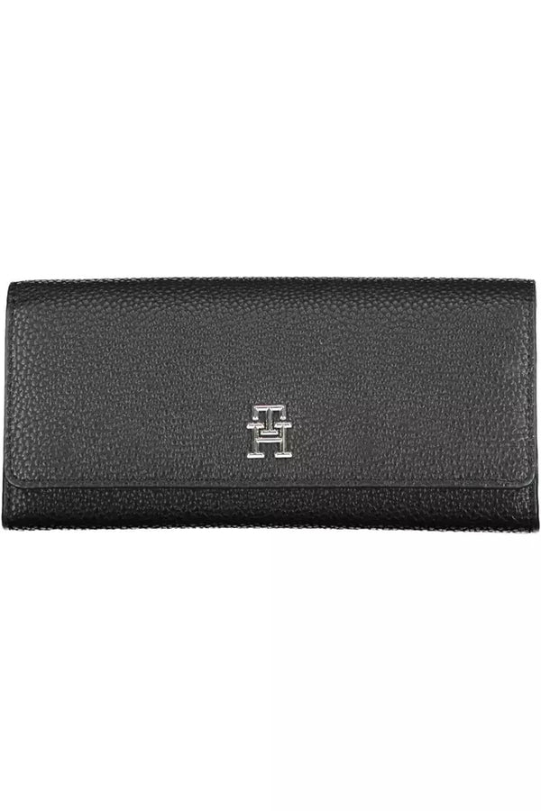 Black Polyethylene Women Wallet Tommy Hilfiger