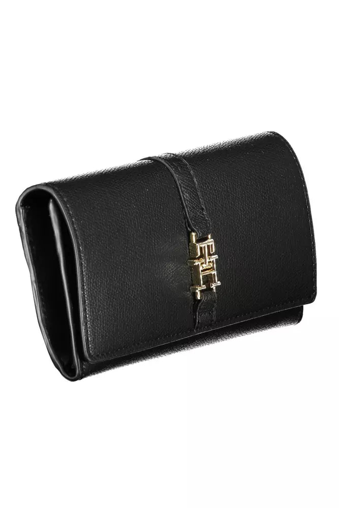 Black Polyethylene Women Wallet Tommy Hilfiger