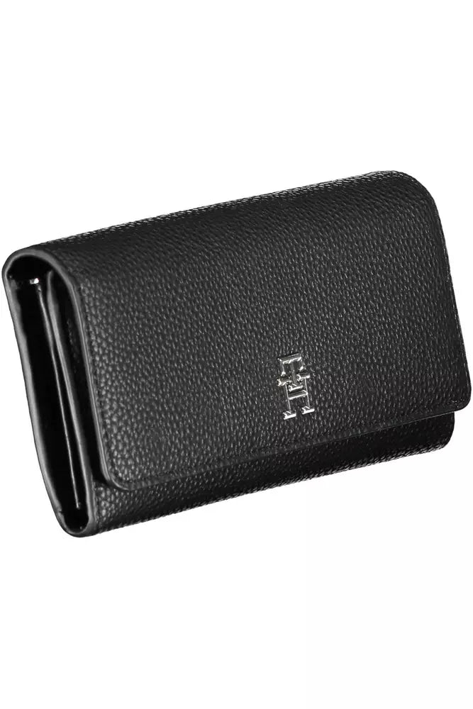 Black Polyethylene Women Wallet Tommy Hilfiger