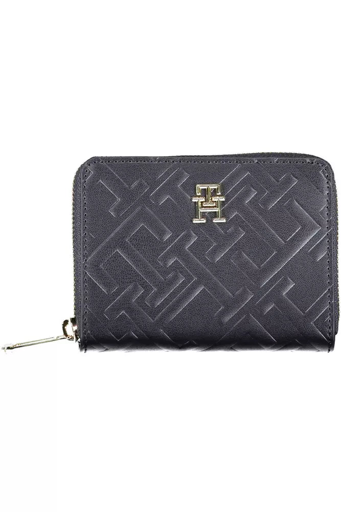 Blue Polyethylene Women Wallet Tommy Hilfiger