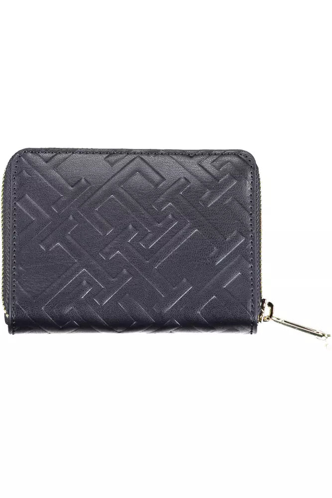 Blue Polyethylene Women Wallet Tommy Hilfiger