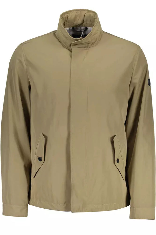 Beige Polyester Men Jacket Gant