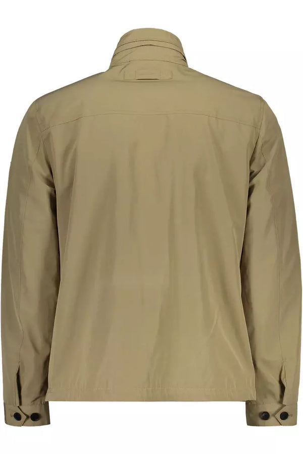 Beige Polyester Men Jacket Gant