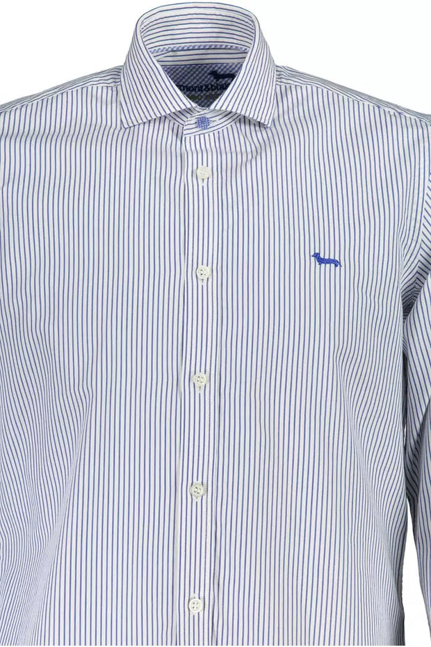 White Cotton Men Shirt Harmont & Blaine