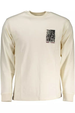 White Cotton Men T-Shirt Vans