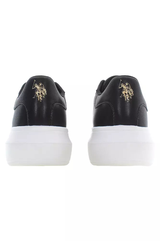 Black Polyester Women Sneaker U.S. POLO ASSN.