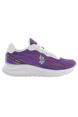 Purple Polyester Women Sneaker U.S. POLO ASSN.