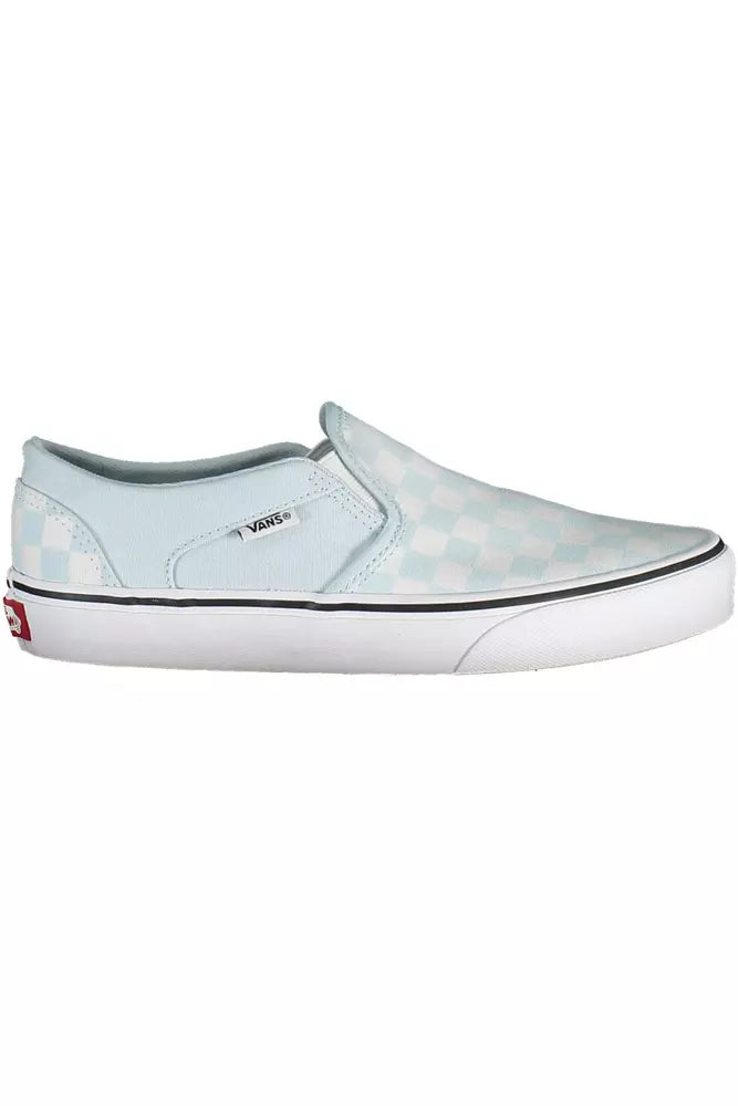 Light Blue Polyester Women Sneaker Vans