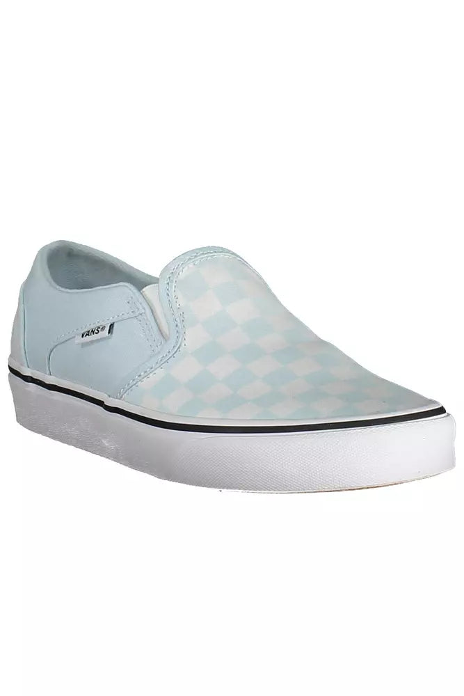 Light Blue Polyester Women Sneaker Vans