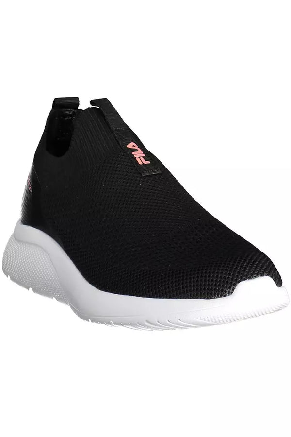 Black Synthetic Women Sneaker Fila