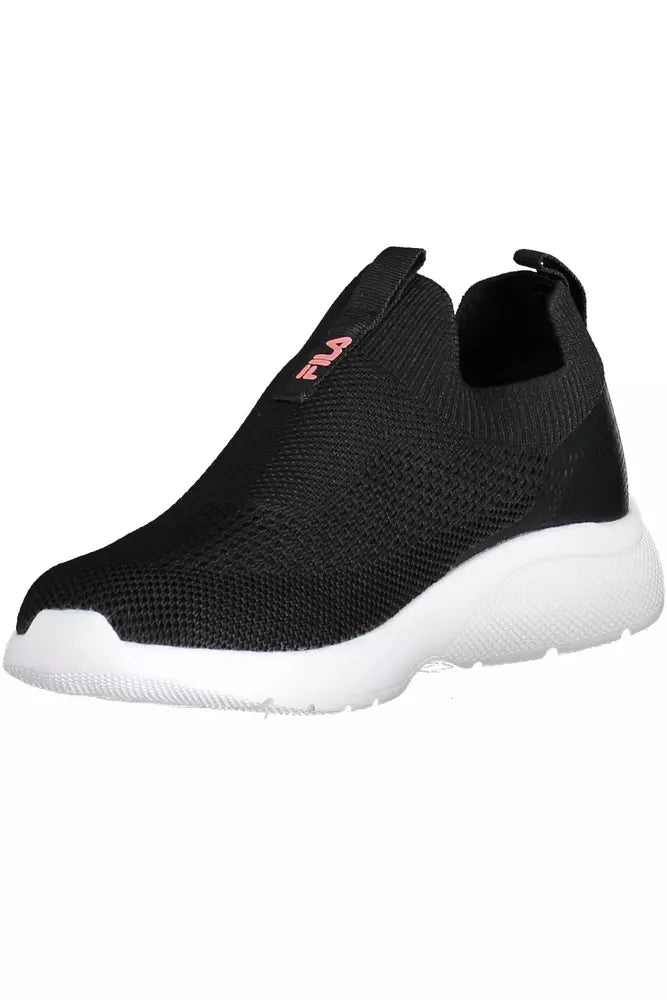 Black Synthetic Women Sneaker Fila