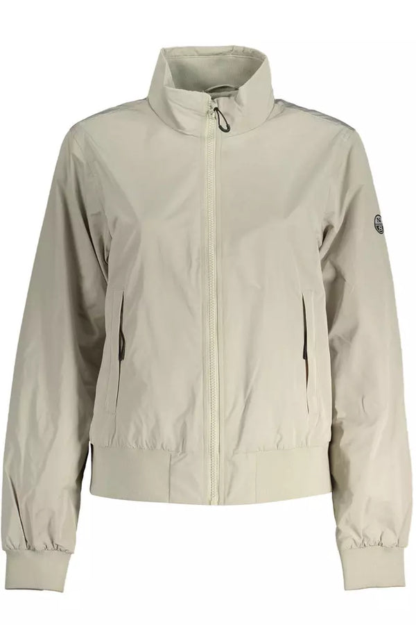 Gray Polyester Women Jacket North Sails