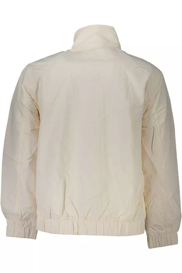 White Polyamide Men Jacket Tommy Hilfiger