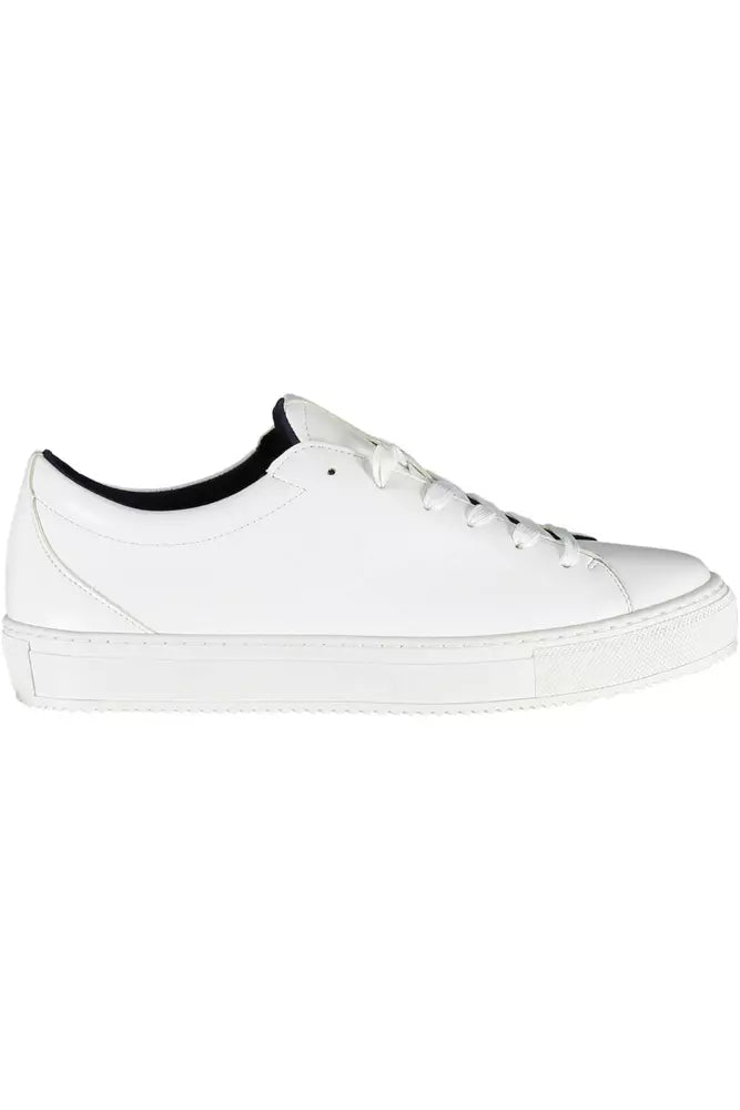 White Synthetic Women Sneaker Tommy Hilfiger