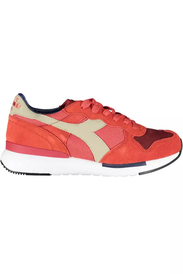 Red Leather Women Sneaker Diadora