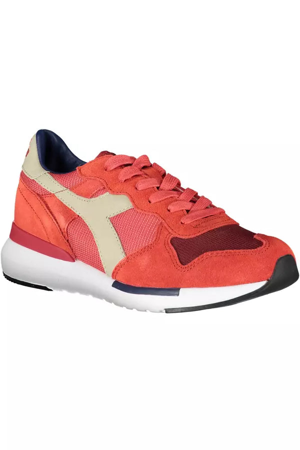 Red Leather Women Sneaker Diadora