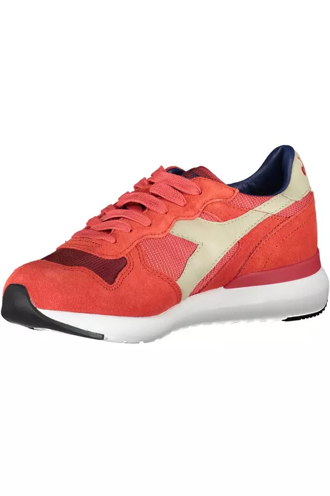 Red Leather Women Sneaker Diadora