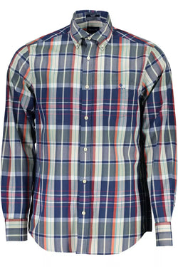 Green Cotton Men Shirt Gant