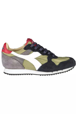 Green Leather Women Sneaker Diadora