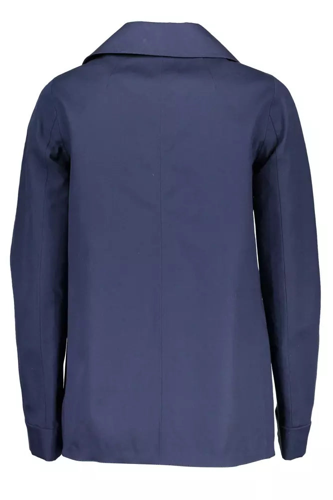 Blue Cotton Women Jacket Gant