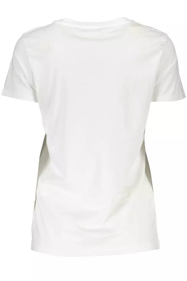 White Cotton Women Top Scervino Street