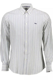 White Cotton Men Shirt Harmont & Blaine