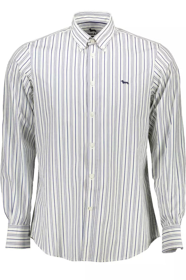 White Cotton Men Shirt Harmont & Blaine