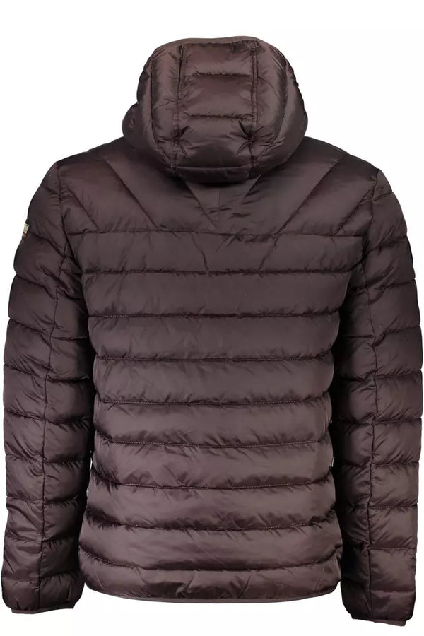 Brown Polyamide Men Jacket Napapijri