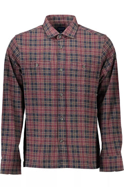 Brown Cotton Men Shirt Gant