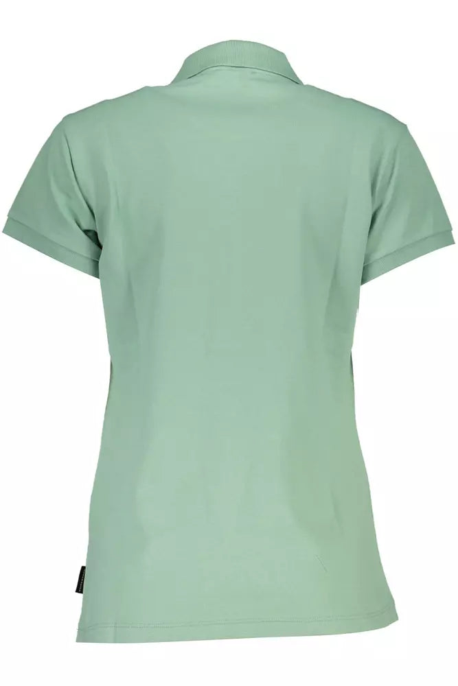 Green Cotton Women Polo Shirt North Sails